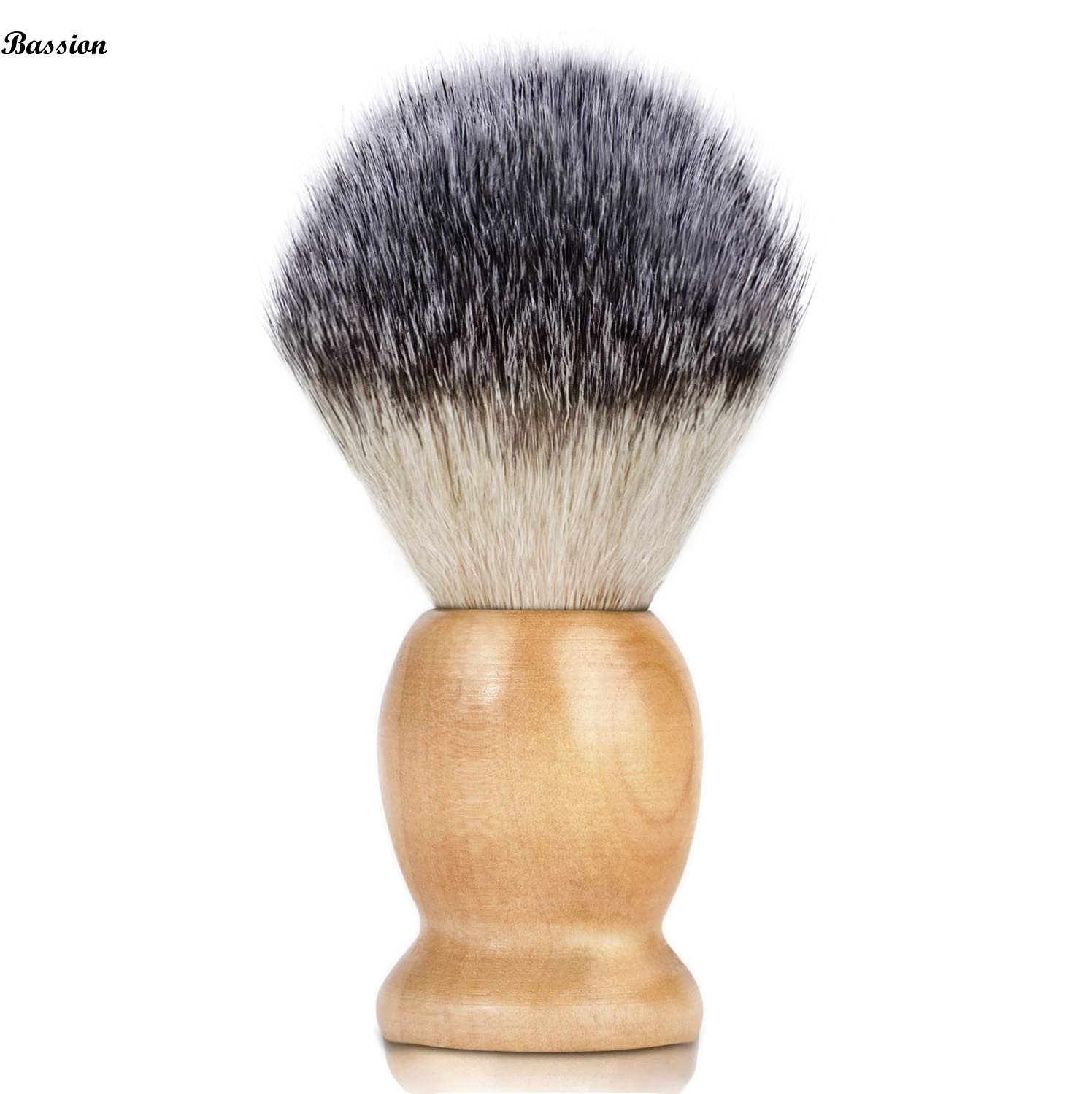 Hand Crafted Shaving Brush for Men, Wood Handle Hair Salon Shave Brush for Wet Shave Safety Razor, Perfect Father's Day Gifts for Him Dad Boyfriend